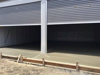 常陸太田市 外構工事 イナバ物置設置