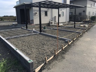茨城町 外構工事 エクステリア工事 その1