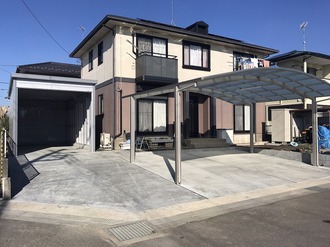 つくば市 外構工事 ガレージ工事 T様