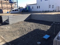 東海村 外構工事 土留めブロック Y様