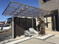 笠間市 外構工事 カーポート設置 M様