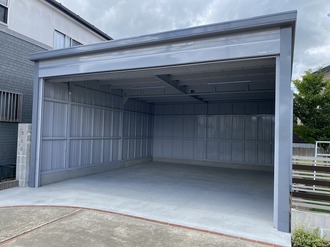 かすみがうら市 ガレージ工事 リフォーム K様