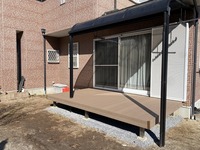 石岡市 リフォーム ウッドデッキ K様