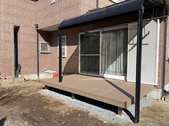 石岡市 リフォーム ウッドデッキ K様