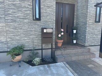 笠間市 新築外構工事 ガーデン H様②
