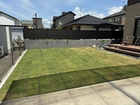 石岡市　天然芝　ガーデン　O様