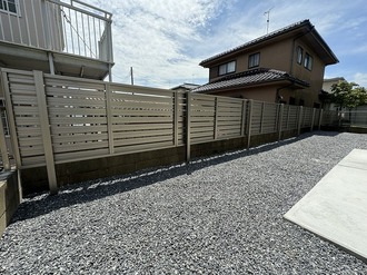 石岡市 フェンス リフォーム H様