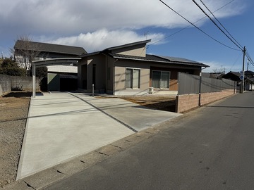 石岡市 新築外構工事 S様