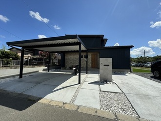 小美玉市　新築外構工事　Ｏ様