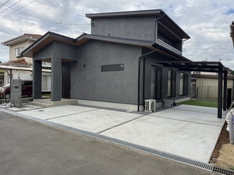 小美玉市　新築外構工事　K様