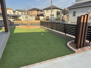 
              小美玉市　新築外構工事　H様