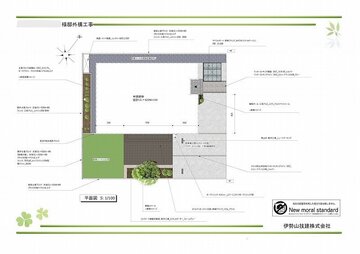 
              Ｈ様　平面図　イメージパース図